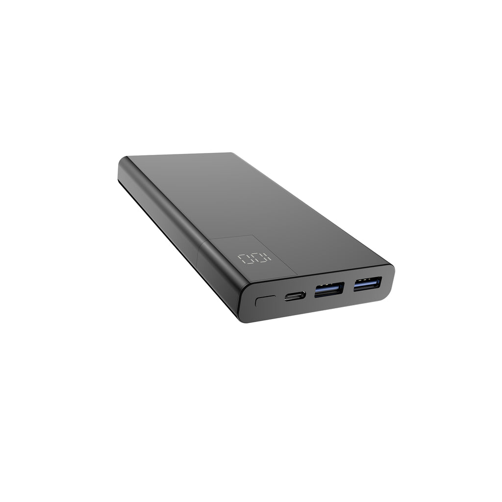 BNY for 10000mAh Portable Charger Lithium-Polymer Battery 12W or PD20W+22.5W LCD Digital Display