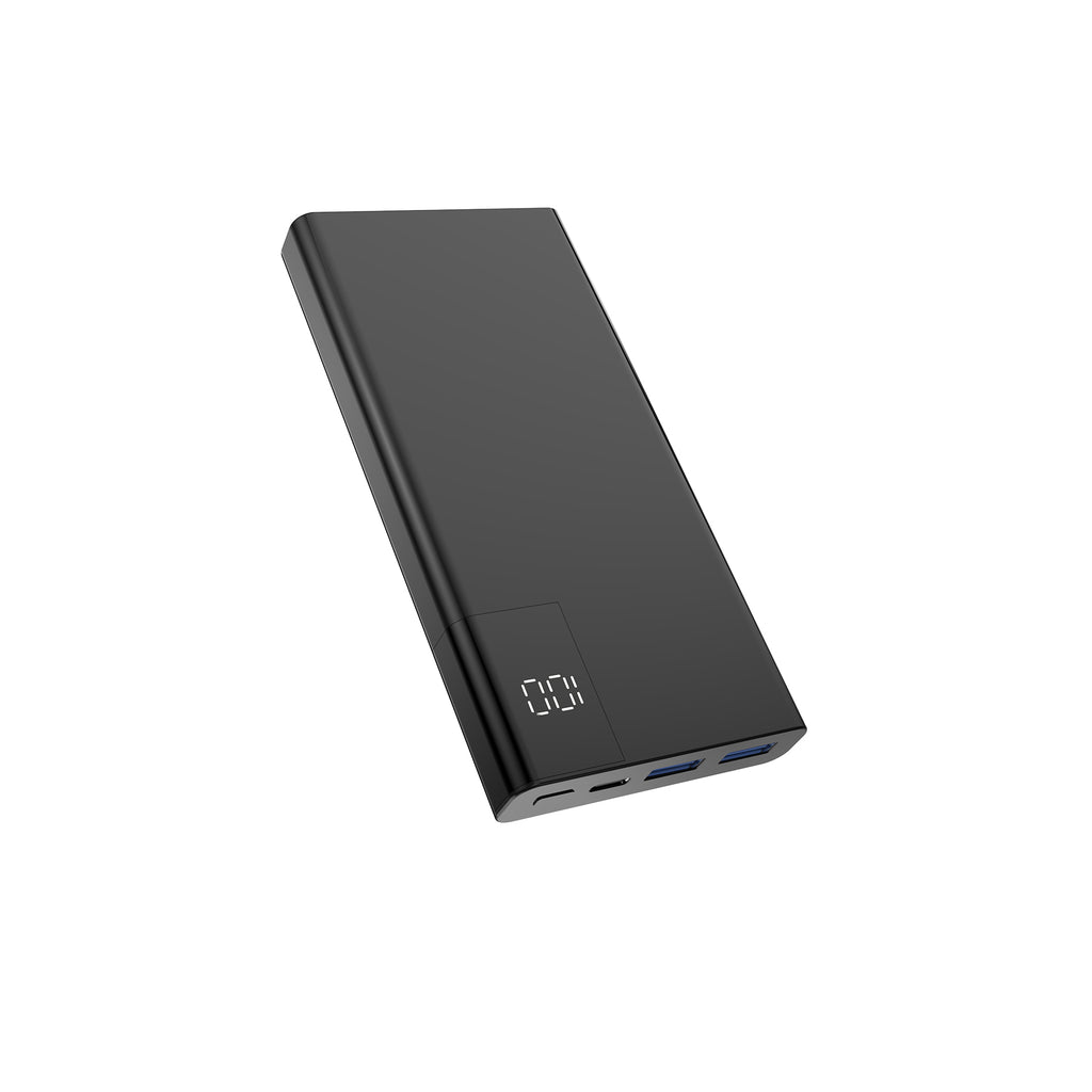 BNY for 10000mAh Portable Charger Lithium-Polymer Battery 12W or PD20W+22.5W LCD Digital Display