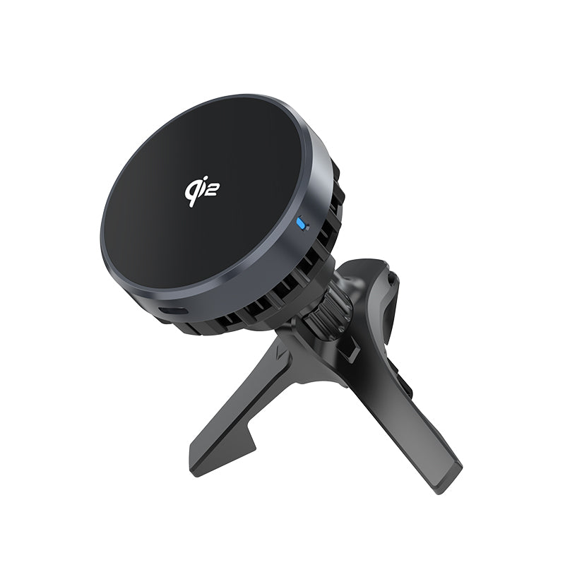 BNY Qi2.0 Car Mount Wireless Charger with Cooling