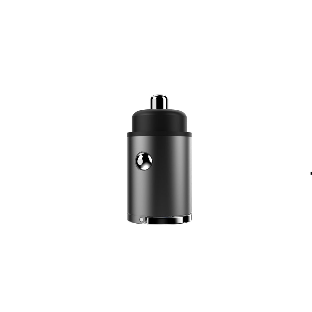 BNY of PD30W or PD45W Super Mini 1×USB-C & 1×USB Car Charger Ring Fast Adapter