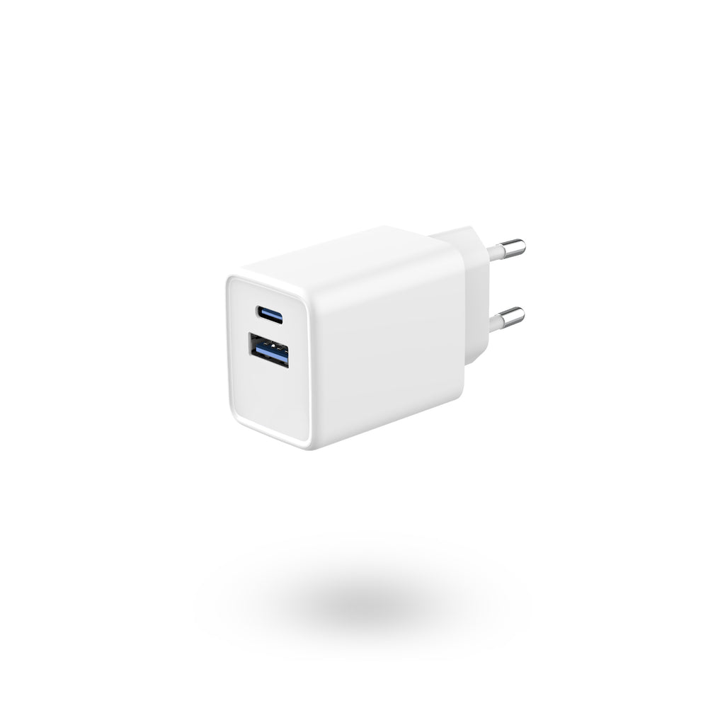 BNY for 45W+QC3.0 GaN Wall Charger with 1×USB-C & 1×USB Fast Charging Adapter Portable