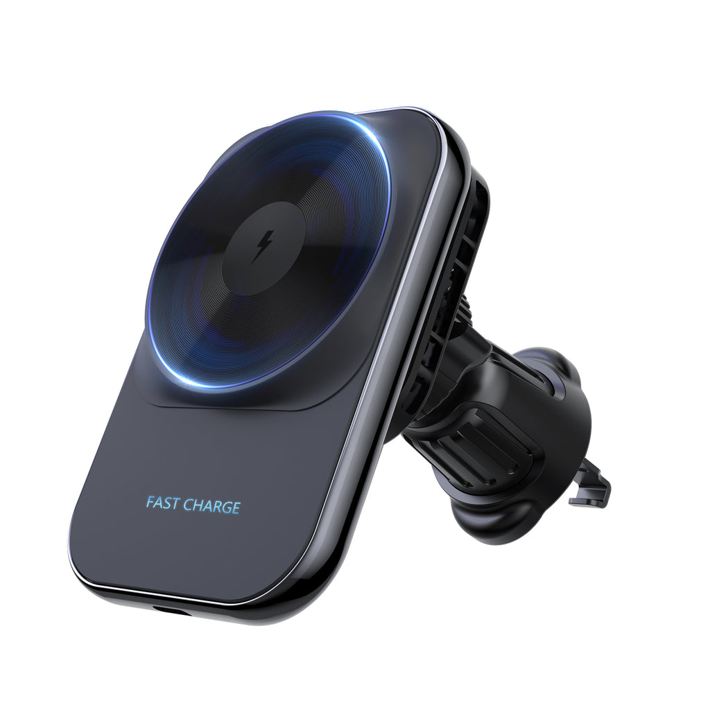 BNY Qi2.0 Car Mount Wireless Charger with Cooling